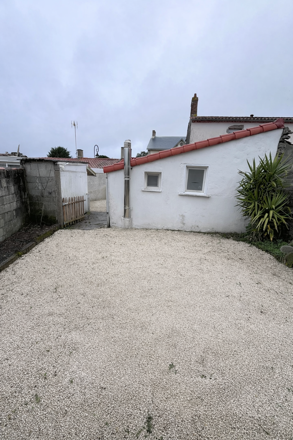 Vue arriere de la maison